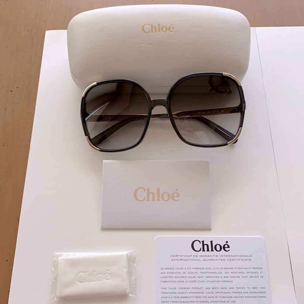 Chloe Oversized Square Sunglasses
